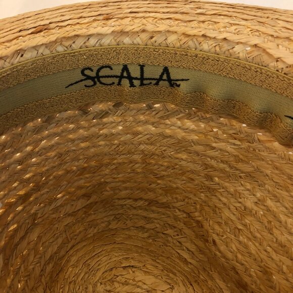 Scala Straw Fedora Hat | Timeless Fall Sophistication - Picture 9 of 9